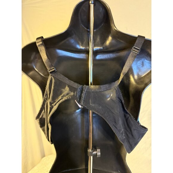 Cacique Intimates Teal Lacy Bra Womens Size 42C Underwire Sexy Push Up - Picture 3 of 3